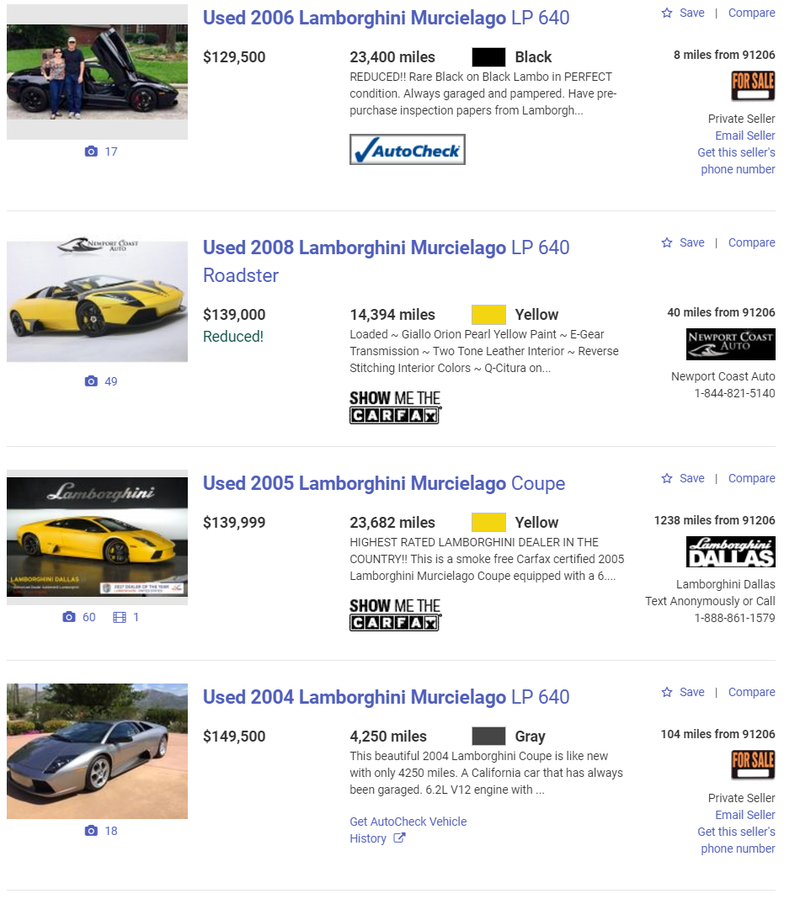 Illustration for article titled Here's Why You Need To Buy A Cheap Lamborghini Murcielago Right Now